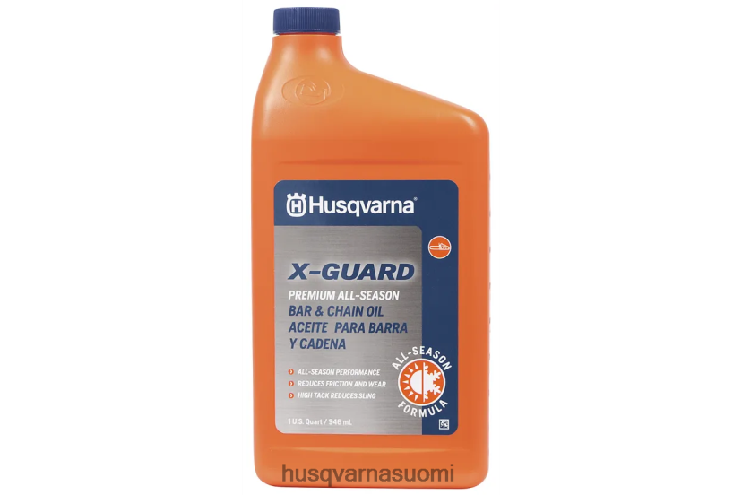 Husqvarna x-guard all season tanko- ja ketjuöljy 0D6048299 työkaluja