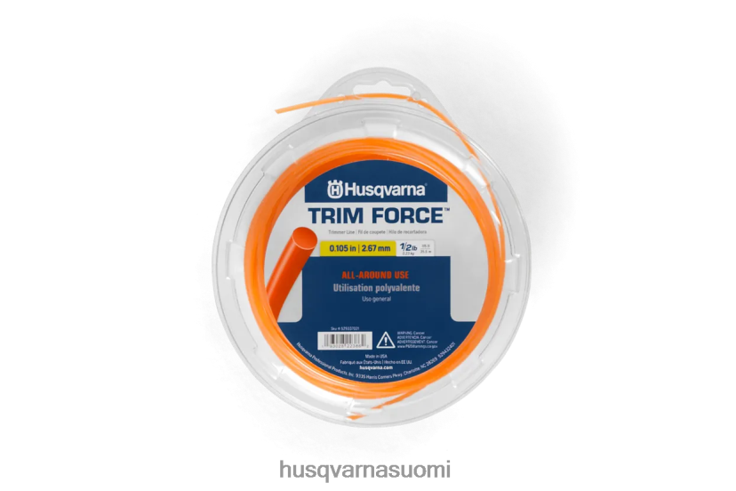 Husqvarna trimforce pyöreä trimmerisiima 0D6048550 työkaluja