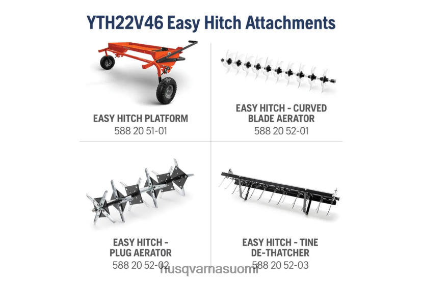 Husqvarna yth22v46 0D604848 työkaluja