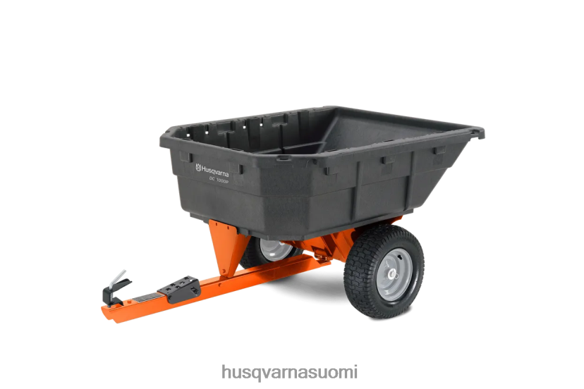 Husqvarna 12,5 cu. ft. poly swivel utility dump cart 0D6048433 työkaluja